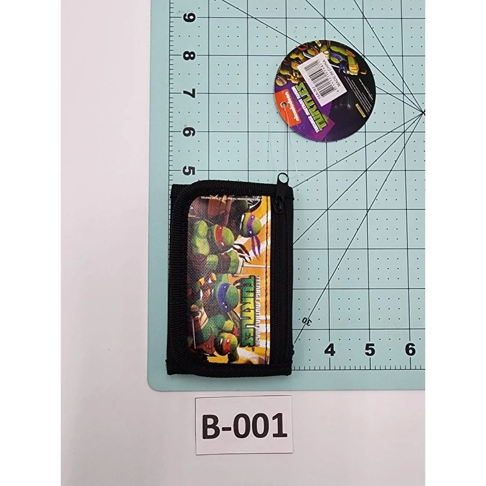 Teenage‎ Mutant Ninja Turtlesi Bi-Fold Wallet in Tin Case NEW!